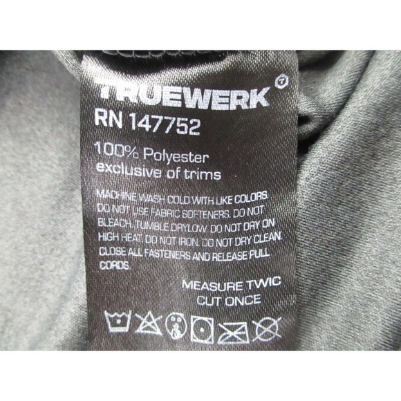 Truewerk T Shirt Mens L Gray Short Sleeve‎ Stretch Performance Wicking Workwear - Picture 6 of 11